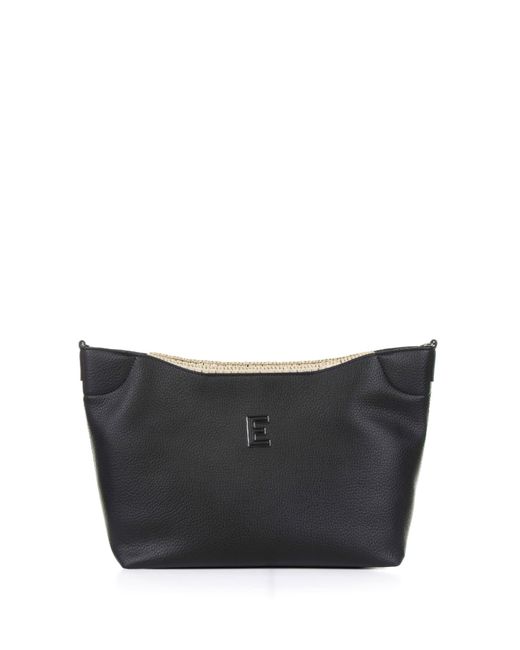 Ermanno Scervino Black Rachele Leather Handbag