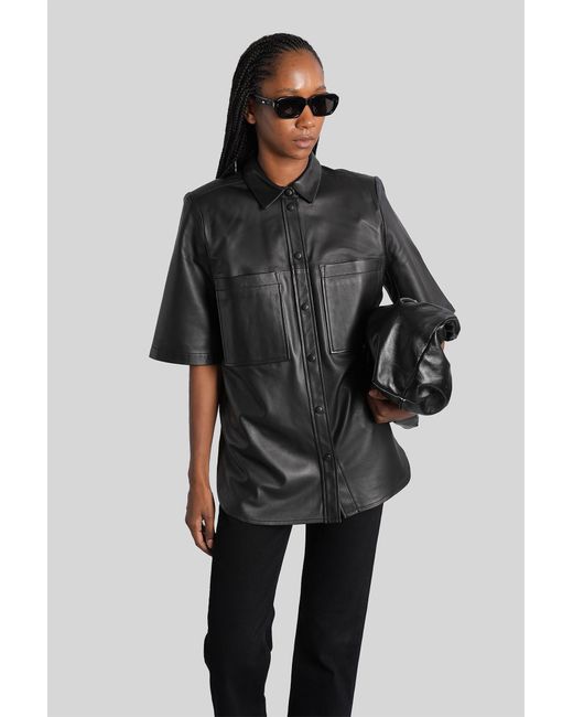 IRO Black Moha Shirt