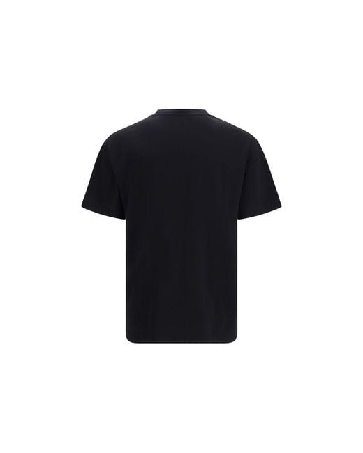 Palm Angels Black Cotton T for men