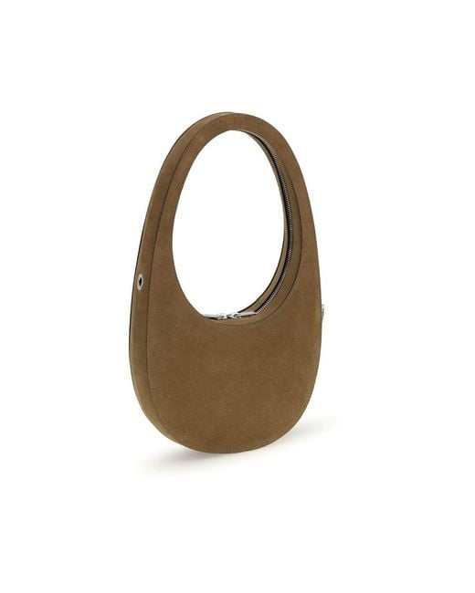 Coperni Brown Calf Leather Bos Taurus Shoulder Bag