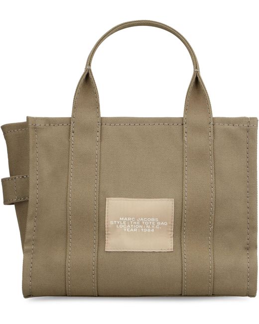 Marc Jacobs Metallic Tote Bag Canvas Cotton