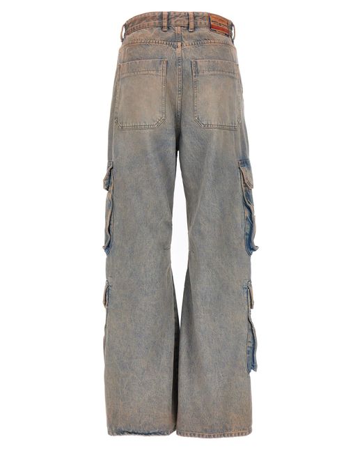 DIESEL Gray D-sire Jeans