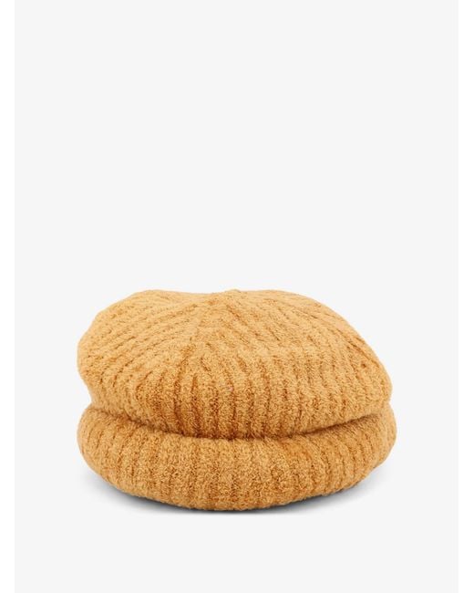 Loro Piana Natural Silk Hat Wisteria