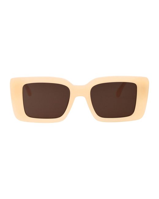 Palm Angels Brown Dorris Sunglasses