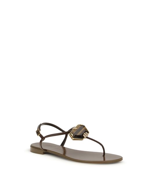 Giuseppe Zanotti Multicolor Sandals Pia Muse Stainless Steel