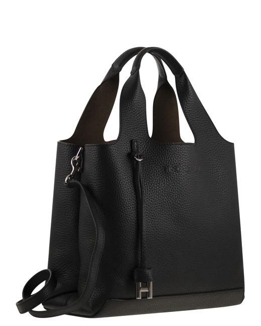 Hogan Black Shopping Bag