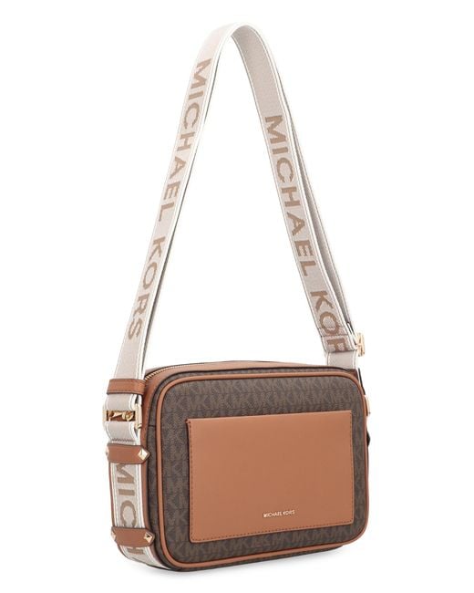 MICHAEL Michael Kors Brown Crossbody Bag Maeve Pvc Shoulder