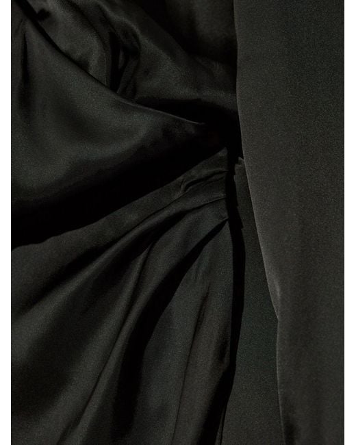 The Attico Black Dress Viscose