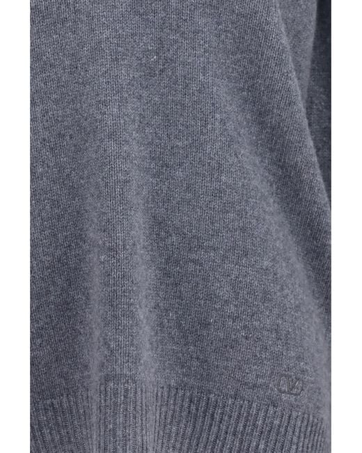 Valentino Blue Cashmere Sweater Tops