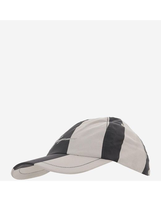Jacquemus Gray Baseball Cap Polyamide Hat
