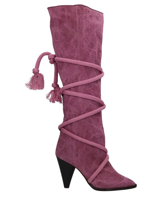 Isabel Marant Lophie High Heels Boots 