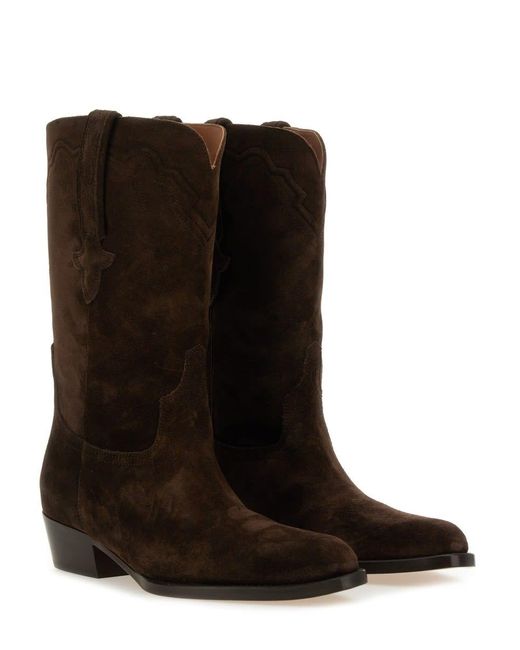 Paris Texas Brown Hilda" Boot