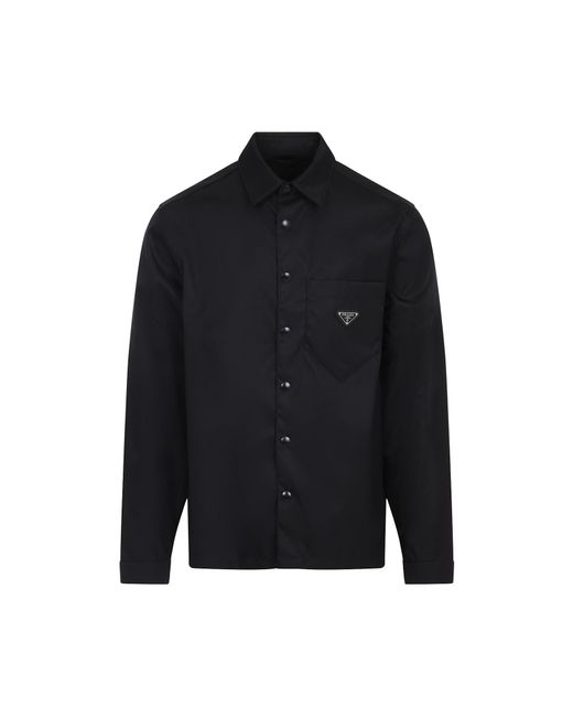 Prada Black Nylon Shirt for men