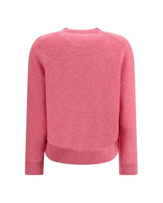 Maison Kitsuné Pink Baby Fox Jumper