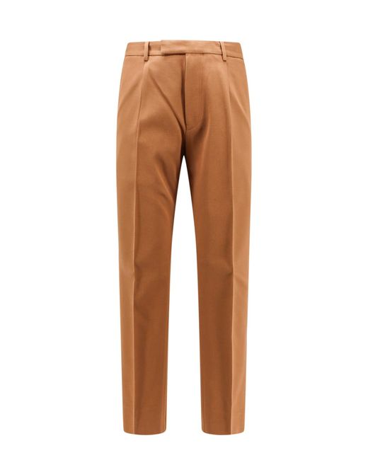 Zegna Brown Trouser for men