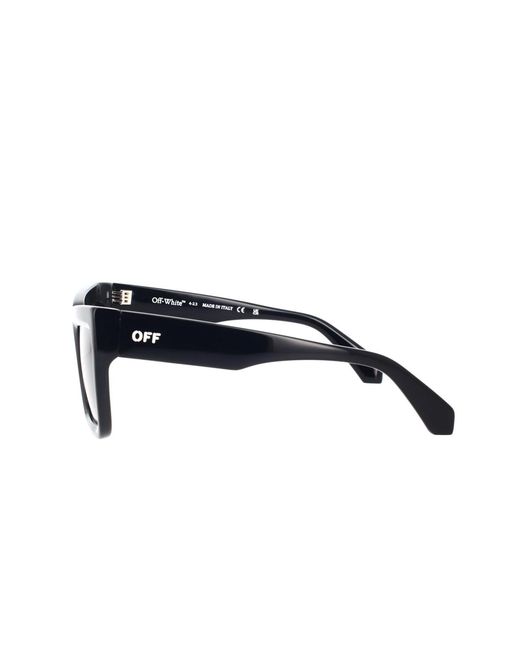 Off-White c/o Virgil Abloh Gray Firenze Logo Sunglasses Accessories