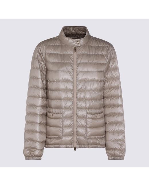 Herno Brown Coats _Pa