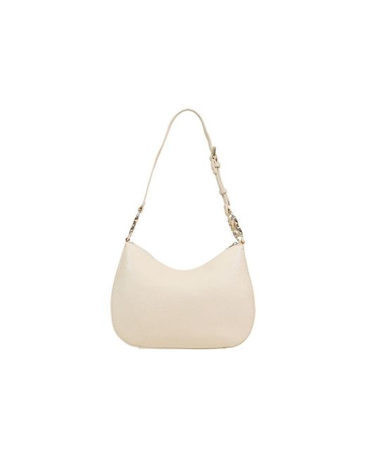 Love Moschino White Beige Polyethylene Handbag