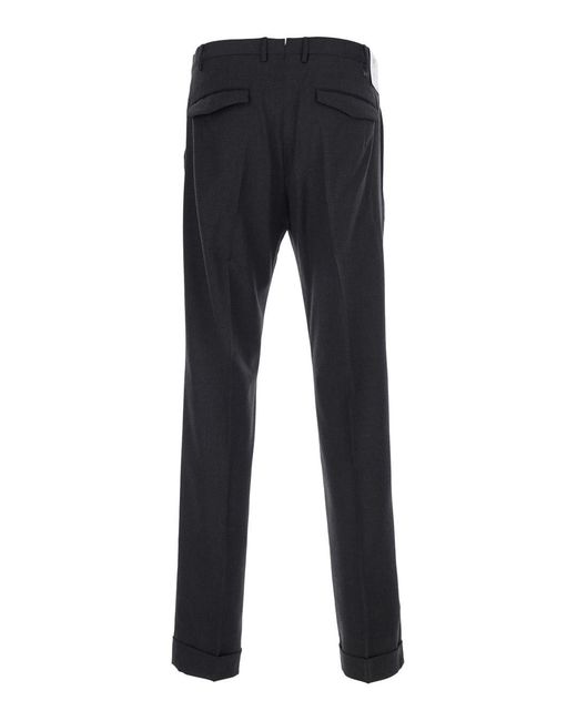 PT Torino Blue Trousers Master 1 Pince for men