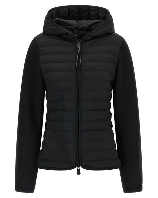Moncler Black Padded Hoodie