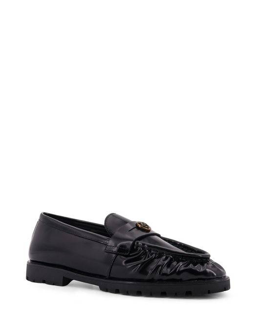 Pinko Black Nora 01 Leather Loafers