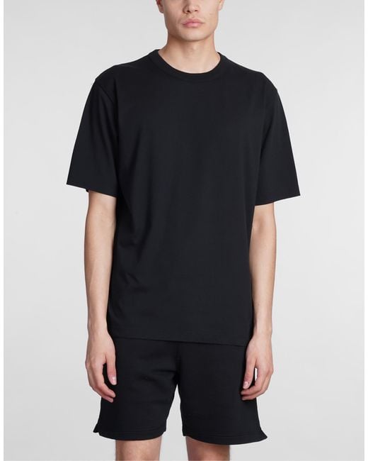 Heron Preston Black Nf Ex-Ray Recycled Cotton Logo T-Shirt for men