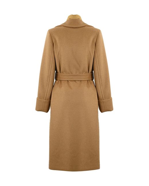 Fay Natural Double Coat Dressing Gown Coat