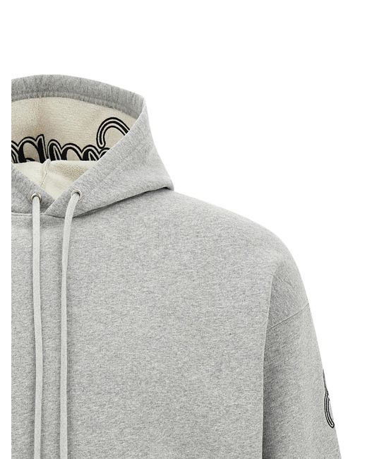 Balenciaga Gray 'Cursive' Hoodie