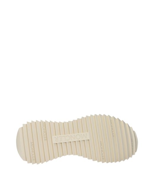 Moncler White Sneakers Pacey2 Leather/Light for men