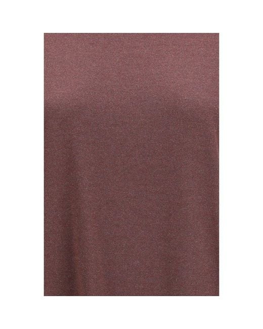 Brunello Cucinelli Purple Bordeaux Nylon T