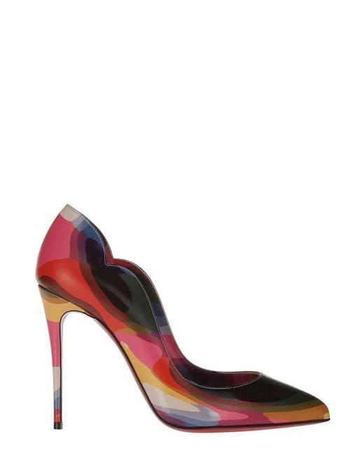 Christian Louboutin Red Hot Chick Pointed Toe Pumps