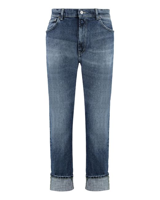 Dondup Blue Jeans Paco Slim-Fit Polyester for men