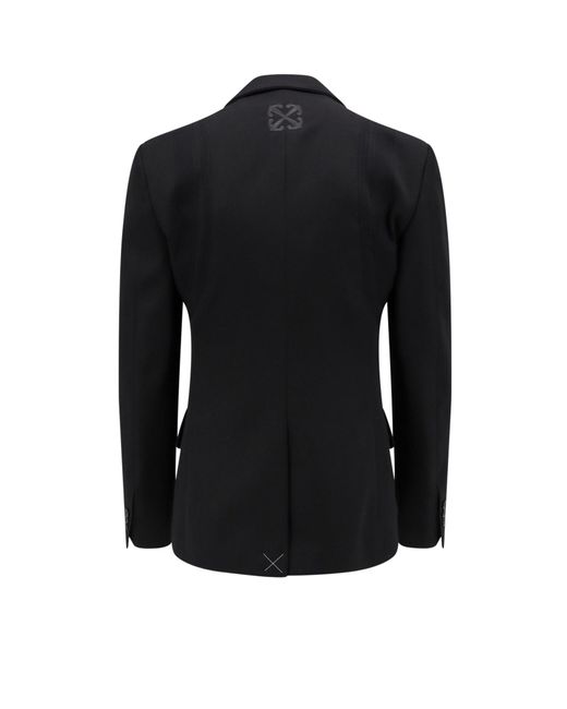 Off-White c/o Virgil Abloh Black Blazer for men