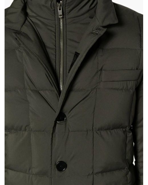 Fay Green Quilted Padded Jacket for men