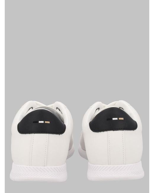 Boss White Sneakers "Nitan" for men