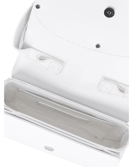 DIESEL White "1Dr" Shoulder Bag