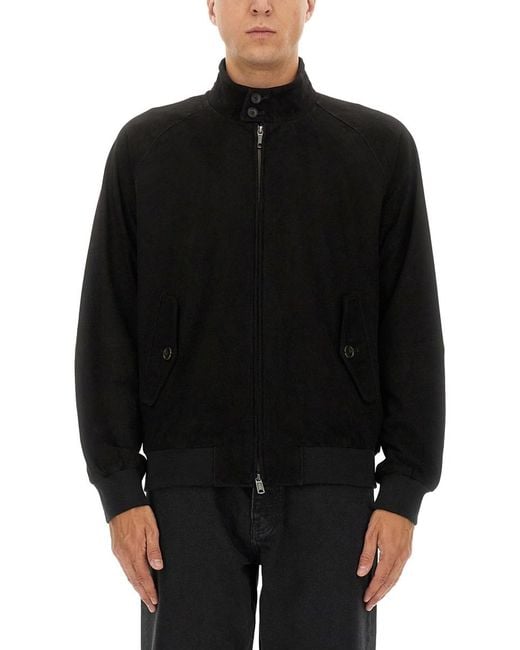 Baracuta Black Jacket G9 Leather for men