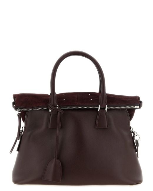 Maison Margiela Brown '5Ac Soft' Medium Shoulder Bag