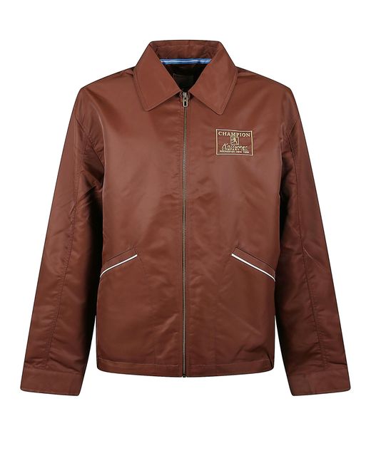 Champion Brown Logo Jacket for men