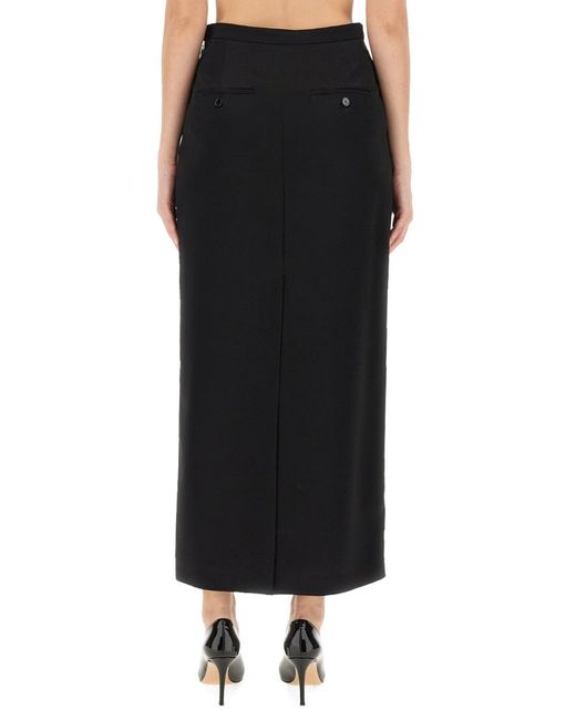 Lanvin Black Long Skirt
