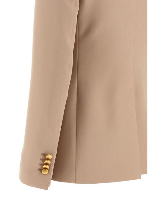 セットアップ Tagliatore 'Parigi' dress Tagliatore Parigi Dress in Natural | Lyst