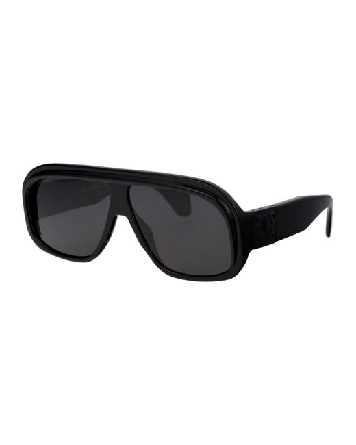Palm Angels Black Reedley Sunglasses