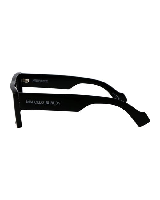 Marcelo Burlon Black County Of Milan Sunglasses