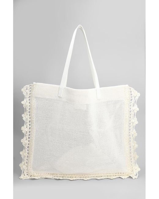 J.W. Anderson Gray Crochet Tote