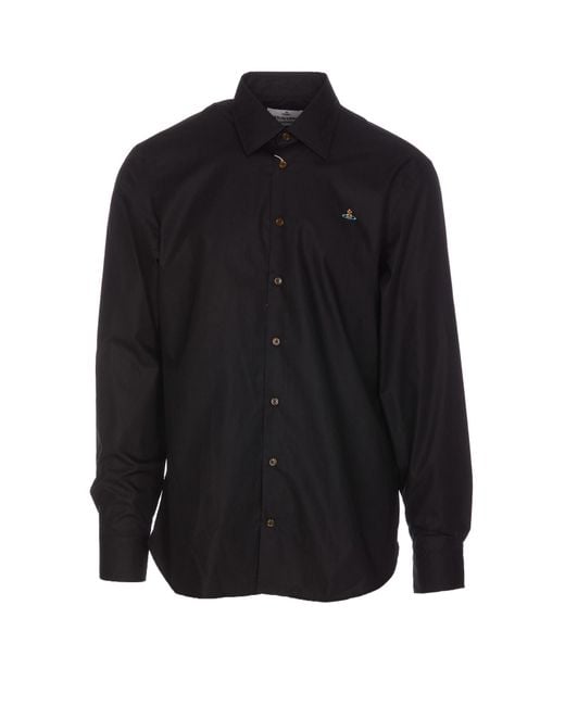 Vivienne Westwood Black Ghost Shirt for men