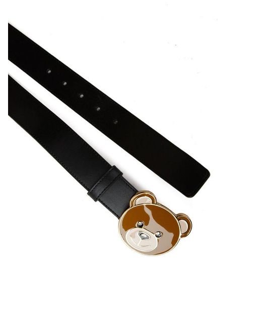 Moschino Metallic Belt Leather Accessories