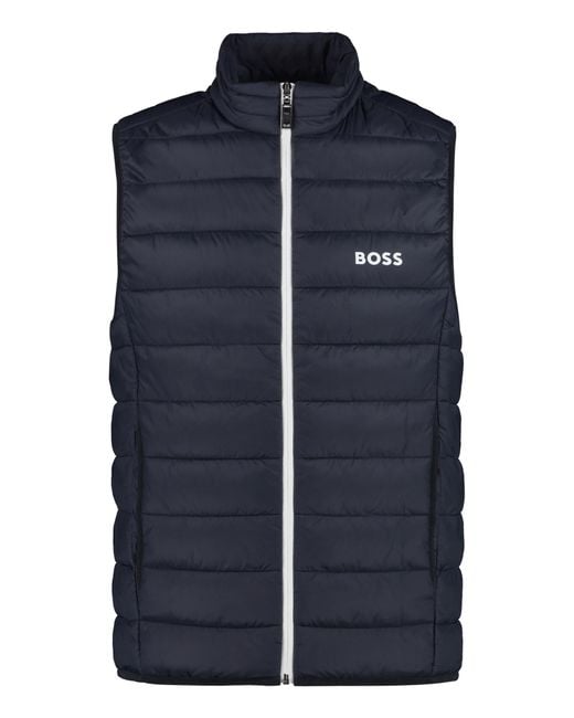 Boss Blue Men Jacket for men