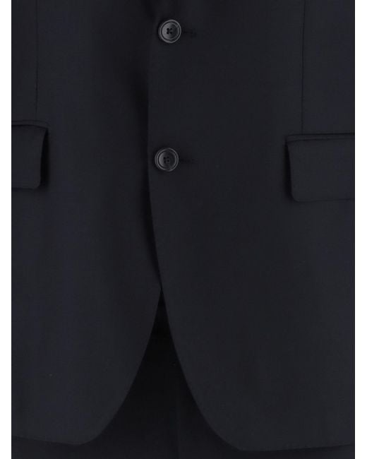 Tagliatore Blue Suit Wool Suits for men