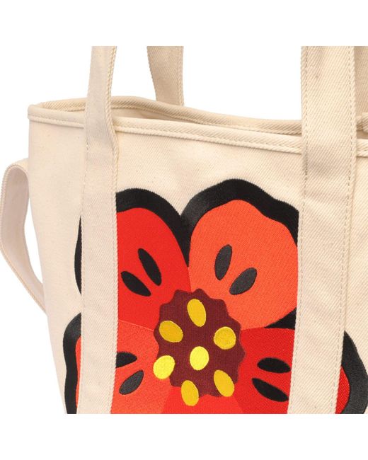 KENZO Boke Flower Embroidered Tote Bag for men