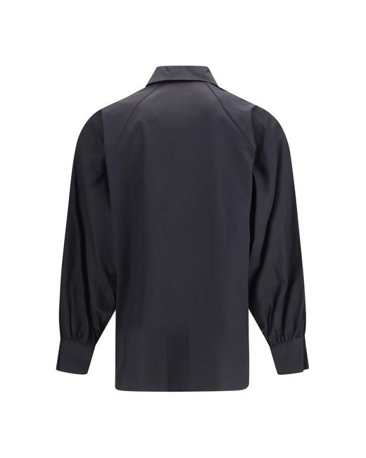 Crida Milano Blue Mughetto Shirt Cotton